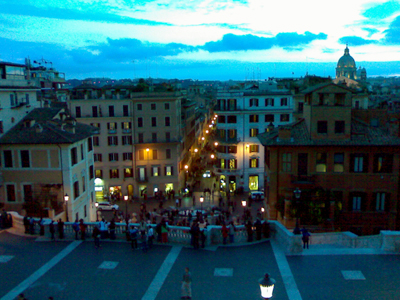 Roma, piazza di spagna